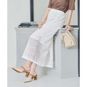 Jocomomola（ホコモモラ） スカート Carta 刺繍レースラップスカート