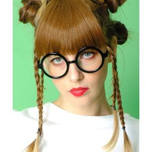 伊達メガネ メガネ 眼鏡 an meets zakka ラウンド伊達メガネ メンズ レディース