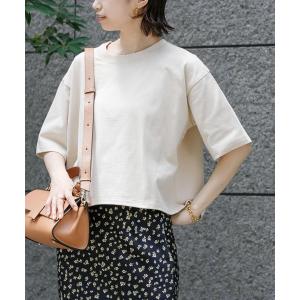 tシャツ Tシャツ クロップド丈カットソー