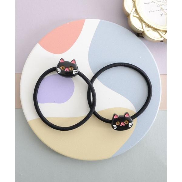 ヘアゴム 「urge select」ネコちゃん ヘアゴム「2本セット」