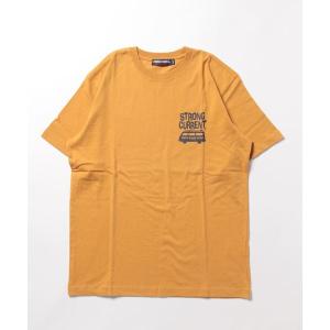 tシャツ Tシャツ 【STRONG CURRENT】 空紡糸天竺 ワゴンプリントTEEの商品画像