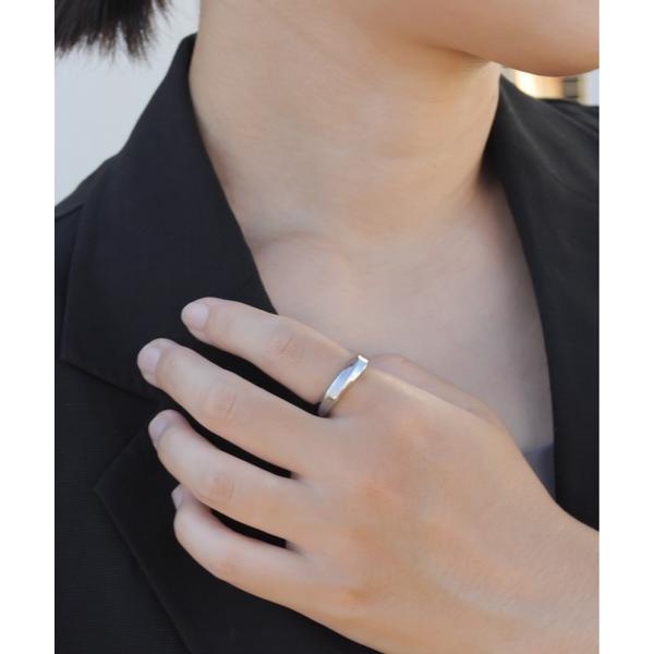 指輪 リング 金属アレルギー対応「ieLS」ステンレス　ペアリング　ツイスト メンズ レディース