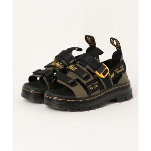 ドクターマーチン サンダル UK9 Dr.Martens 「Dr. Martens」 フラットサンダル UK9 ブラック