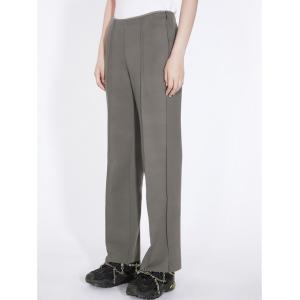 パンツ レディース Structure-line Stretch-nylon Trousers