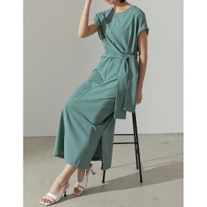 ワンピース レディース 「SUMMER DRESS COLLECTION」「低身長/高身長サイズ有」ウエストラップフレンチスリーブワンピース｜ZOZOTOWN Yahoo!店