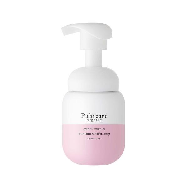 石鹸 レディース Pubicare organic / フェミニンシフォンソープRY「ローズ＆イラン...