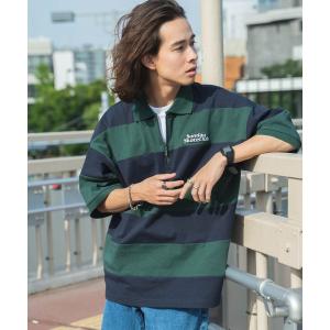 tシャツ Tシャツ メンズ WEGO/ヘビーウエイトハーフジップワンポイントT｜zozo