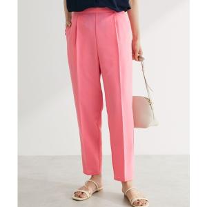 パンツ 接触冷感 テーパードパンツ