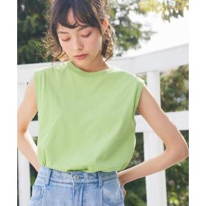 tシャツ Tシャツ ノースリーブカットソー(汗じみ防止)
