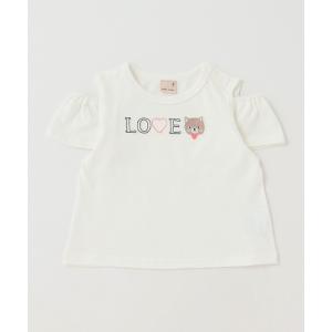 キッズ tシャツ Tシャツ 「リンク/接触冷感」ハート猫Tシャツ｜zozo