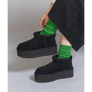 ブーツ 「UGG」ウルトラミニ プラットフォーム ブーツ レディース