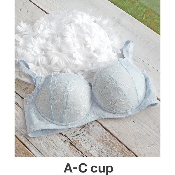 ブラジャー BRAGENIC One Day/レース ノンワイヤーブラジャー A-Ccup(ブラジェ...