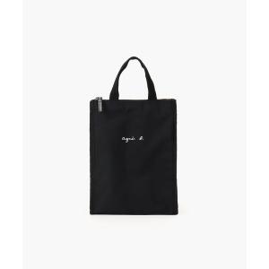 agnes b.（アニエスベー） マザーズバッグ キッズ ロゴ ハンドバッグ