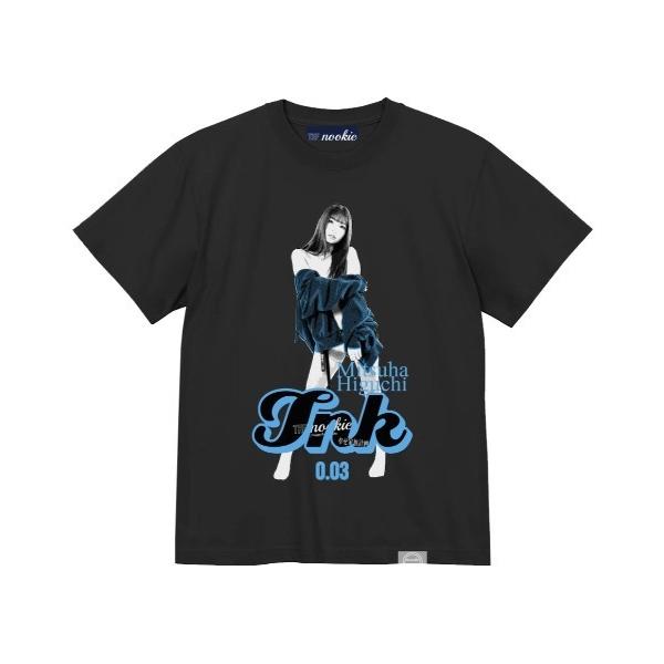 tシャツ 半袖 「W」「it」「THE nookie LOVE Mitsuha Higuchi」PO...