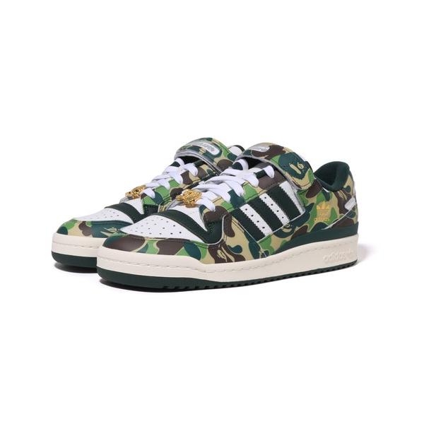 スニーカー BAPE X ADIDAS FORUM BAPE ABC CAMO M メンズ