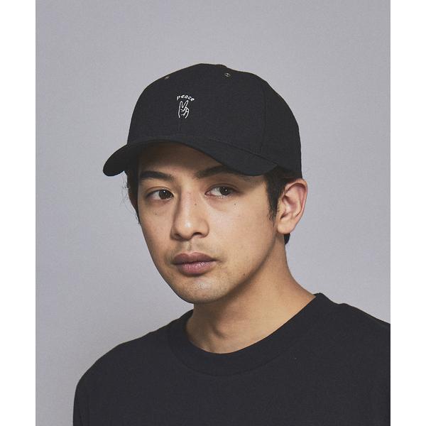 キャップ 帽子 「BASIQUENTI」ユニセックス ウーブン ハンドサインロゴ ベースボール キャ...