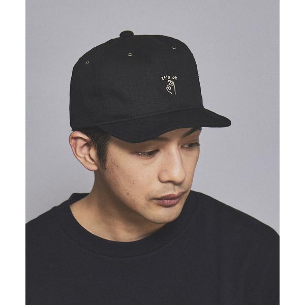 キャップ 帽子 「BASIQUENTI」ユニセックス フィールド ハンドサインロゴ ベースボール キ...