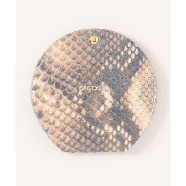 コンパクトミラー イタリアンレザーミラー/#HG-018