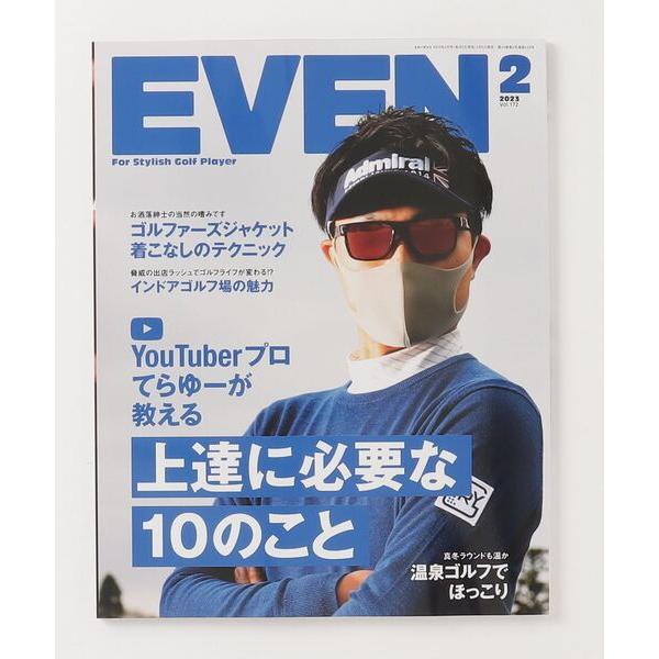 雑誌 メンズ ゴルフ雑誌 EVEN 2023年 2月号