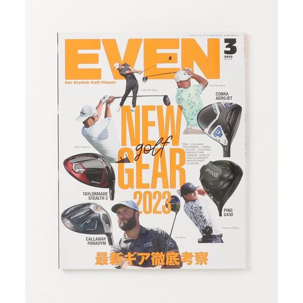 雑誌 メンズ ゴルフ雑誌 EVEN 2023年 3月号