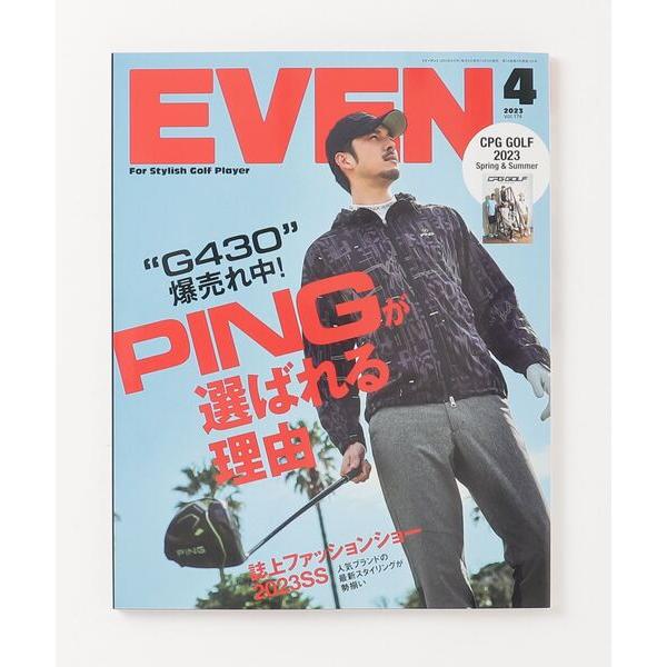 雑誌 メンズ ゴルフ雑誌 EVEN 2023年 4月号