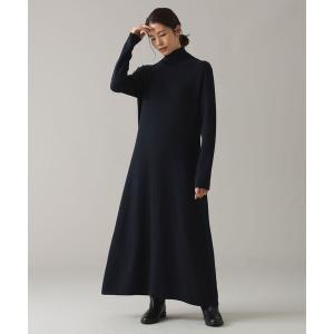ワンピース SLOANE × Demi-Luxe BEAMS / 別注 ミラノリブ タートルネック ワンピース レディース