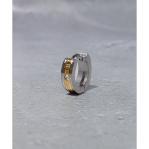 ピアス メンズ SBG ローマ数字ストーンデザインピアス｜ZOZOTOWN Yahoo!店