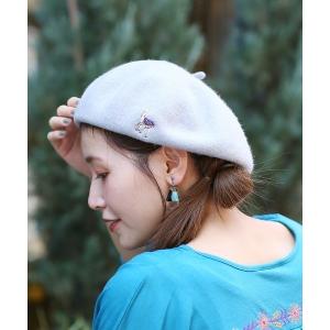 チチカカ（TITICACA） 帽子 ベレー帽 ラメ刺繍ベレー レディース