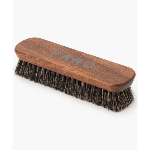 シューケア メンズ 「ファーロ」Leather Care Horse Brush/レザーケア ホース...