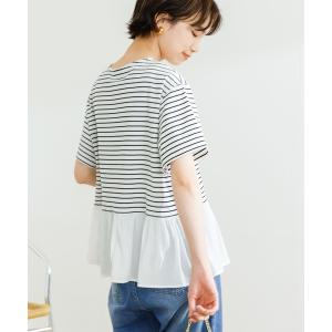 tシャツ Tシャツ ギャザー切り替えカットソー｜zozo