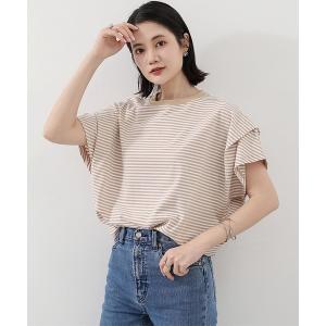 tシャツ Tシャツ レディース トップス Tシャツ レディース ボーダー 袖あり 半袖 ゆったり Uネック レディース トップス カットソー 半袖 コ｜ZOZOTOWN Yahoo!店