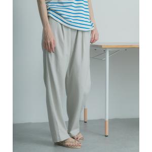 パンツ FORK＆SPOON　リネン混ツイルパンツ