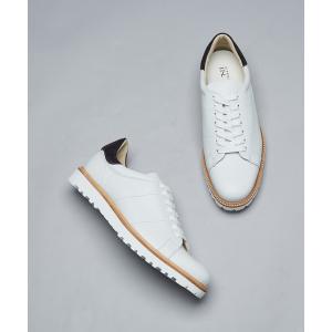 スニーカー 「一部店舗＋WEB限定」レザー ウェルト 厚底ソール レースアップ スニーカー メンズ