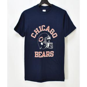 tシャツ Tシャツ メンズ 「ヴィンテージ古着」80's Champion / チャンピオン NFL CHICAGO BEARS シカゴ・ベアーズ プ