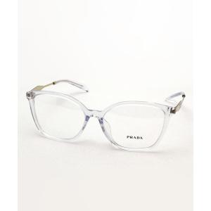 伊達メガネ メガネ 眼鏡 「PRADA/プラダ」フォックス メガネ PR02ZVF 2AZ1O1 レディース メンズ
