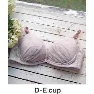 ブラ レディース AMPHI 「シュッとスタイルブラ」 ラッセルレース ブラジャー D-Ecupの商品画像