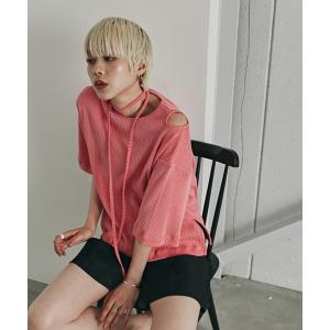 tシャツ Tシャツ レディース (mici)サークルカットオフＴシャツ｜zozo