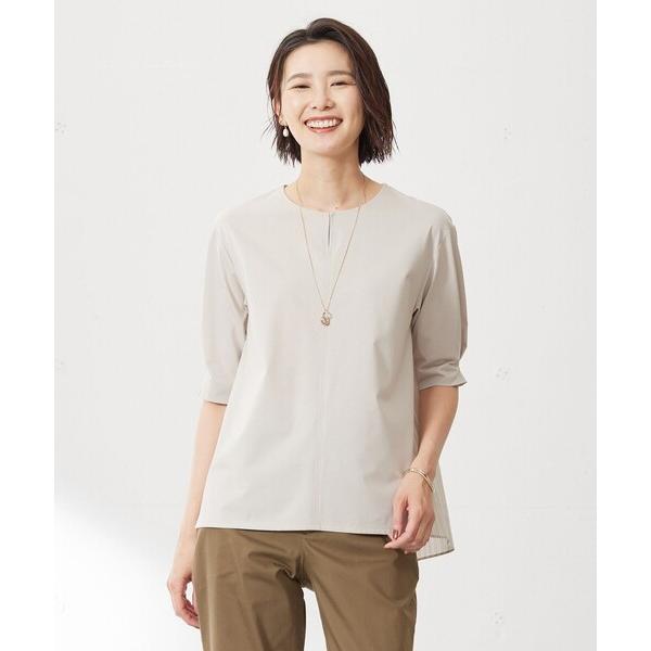 tシャツ プレーティングジャージー ブロッキング カットソー レディース