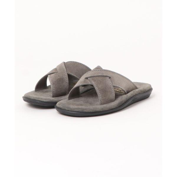 アイランドスリッパ サンダル アイランドスリッパ/PB223/CHACOAL SUEDE/クロススト...