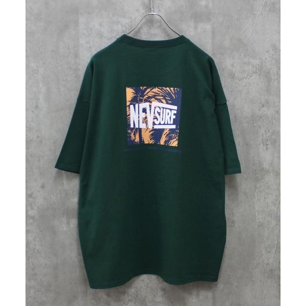 tシャツ NEVSURF　BIGシルエット　半袖プリントT メンズ