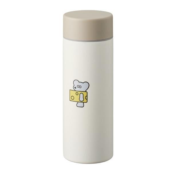 水筒 MOTTERU/ねずみのANDYカラビナハンドルサーモボトル250ml