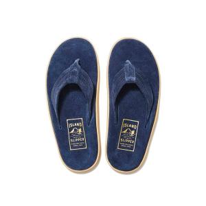 ゆ　 SLIPPER ブラウン スリッパサンダル サンダル | PT403 / PEANUT SUEDE - ISLAND SLIPPER