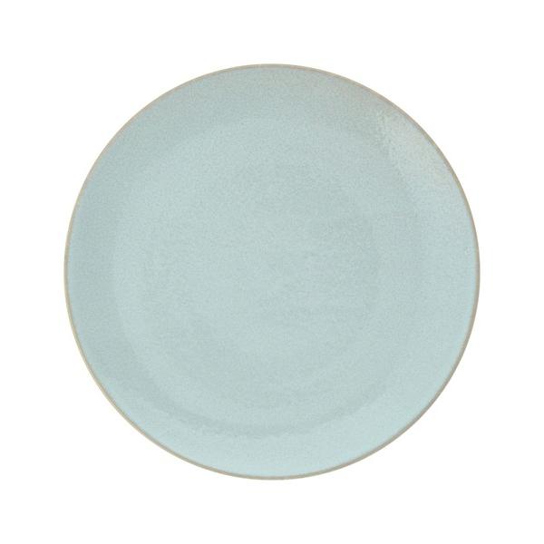 食器 美濃焼 彩り プレート L ライトブルー