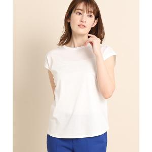 レディース tシャツ Tシャツ 「洗える/ジャケットイン/1枚着」シンプルノースリーブプルオーバー
