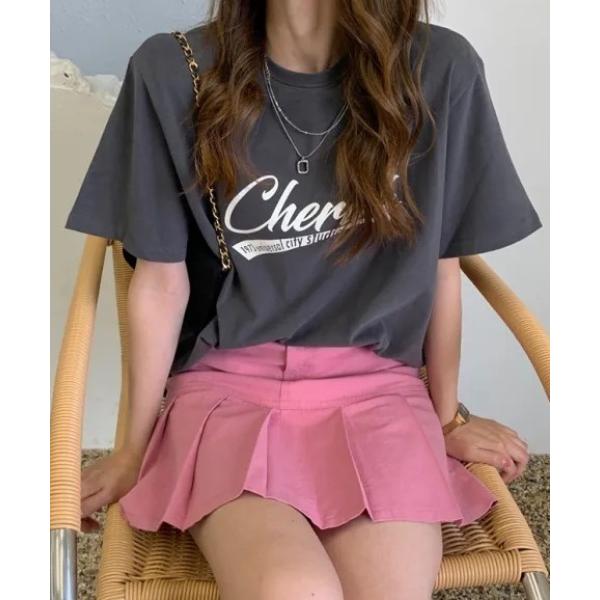 tシャツ オーバーサイズロゴTシャツ レディース