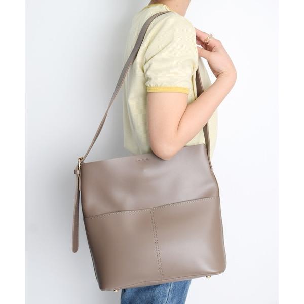 ショルダーバッグ バッグ 「A4サイズ対応」レザーショルダーバッグ レディース