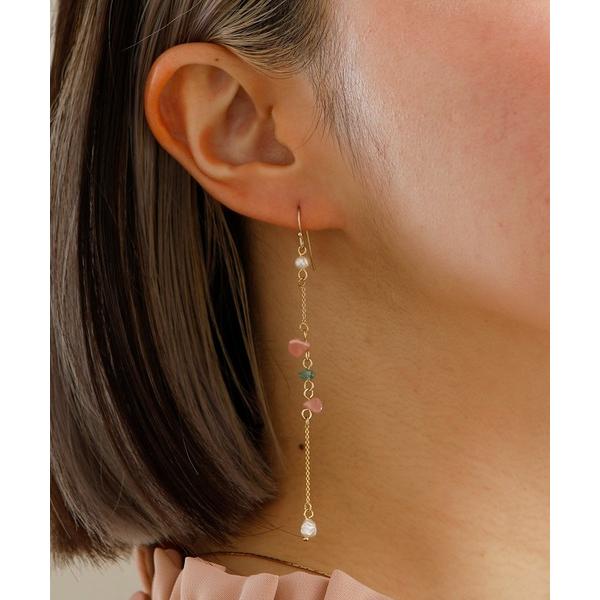 ピアス JewCas 天然石　淡水パールUp cycle line ピアス「JC4428」 レディー...