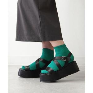 サンダル PUPE（プーペ） / 厚底クロスベルトサンダル 23PZ367 レディース