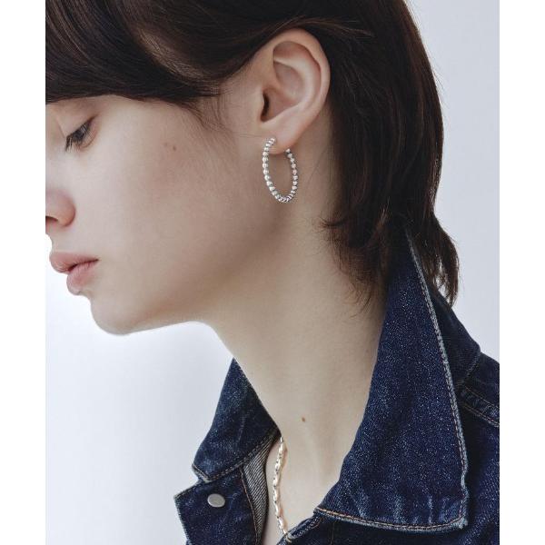 ピアス 「quip queint」bowling hoop pierce QU035 レディース