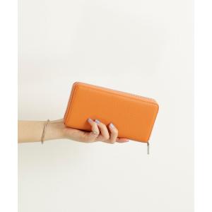 財布 スキミングコインスルーラウンドジップロングウォレット レディース メンズ